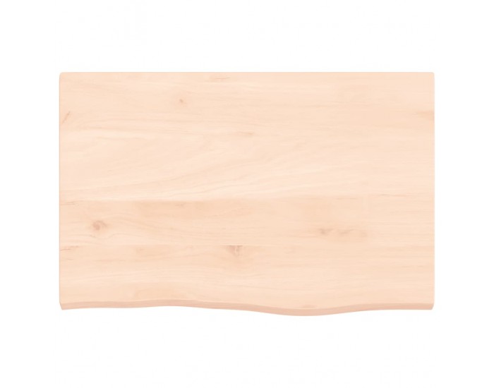 Sonata H Плот за маса, 60x40x2 см, необработен масивен дъб