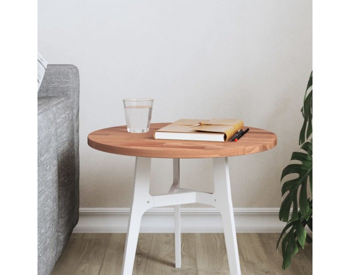 Sonata H Плот за маса Ø40x1,5 см кръгъл масивен бук