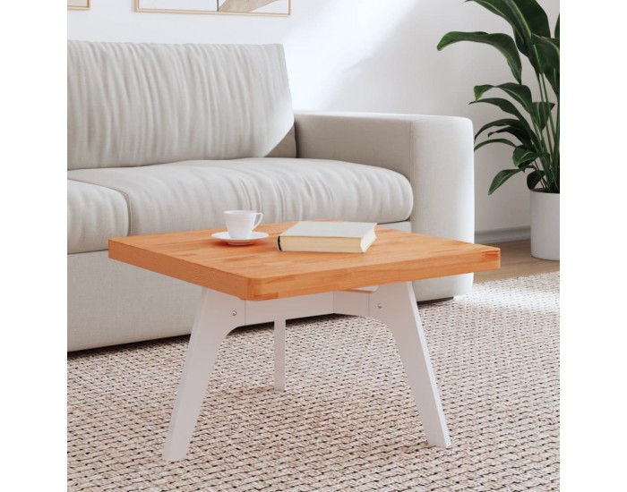 Sonata H Плот за маса 60x60x4 см квадратен масивен бук