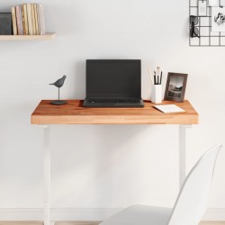 Sonata H Плот за маса 80x40x4 см правоъгълен масивен бук - Части за Маси