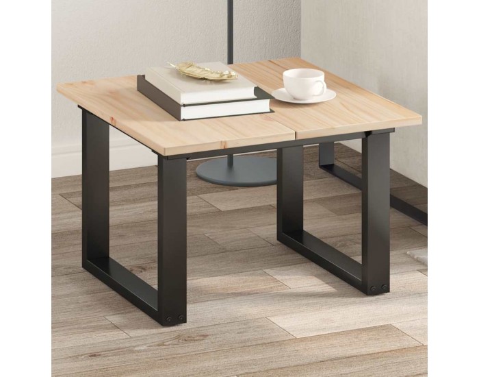 Sonata H Плотове за маси, 2 бр, 60x30x1,7 см, правоъгълни, бор масив