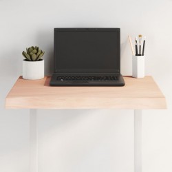 Sonata H Плот за маса 60x40x(2-4) см необработено масивно дърво жив ръб - Маси