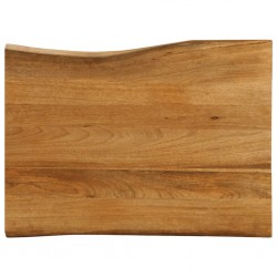 Sonata H Плот за маса, 70x60x2,5 см, жив ръб, масивно дърво манго - Части за Маси