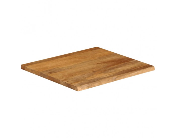 Sonata H Плот за маса, жив ръб, 40x40x2,5 см, масивно дърво манго