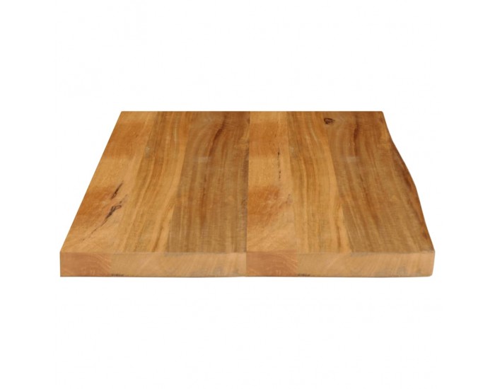 Sonata H Плот за маса, жив ръб, 80x60x2,5 см, масивно дърво манго