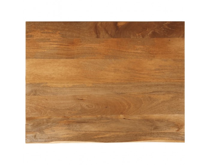 Sonata H Плот за маса, жив ръб, 90x80x2,5 см, масивно дърво манго