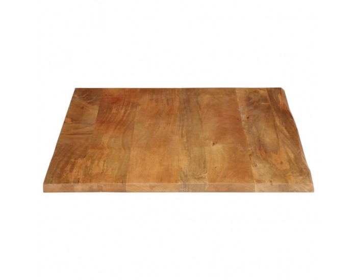 Sonata H Плот за маса, жив ръб, 90x80x2,5 см, масивно дърво манго