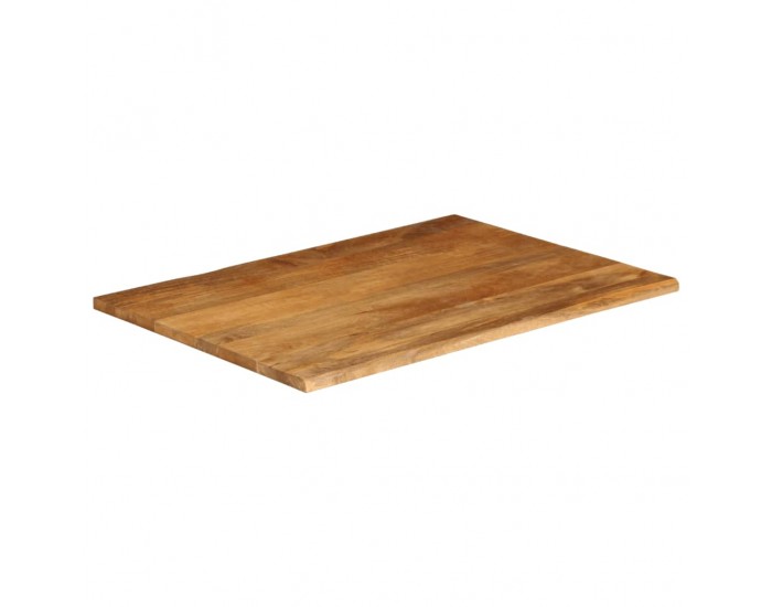 Sonata H Плот за маса, жив ръб, 90x80x2,5 см, масивно дърво манго