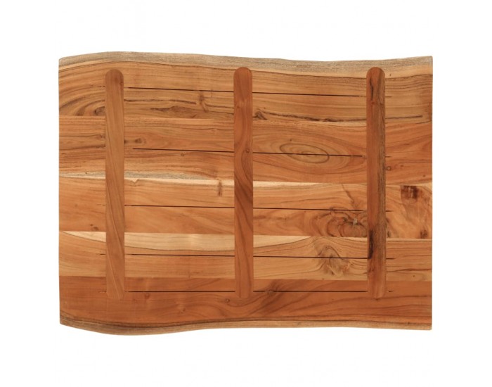 Sonata H Плот за маса, 90x60x3,8 см, правоъгълен, акация масив, жив ръб