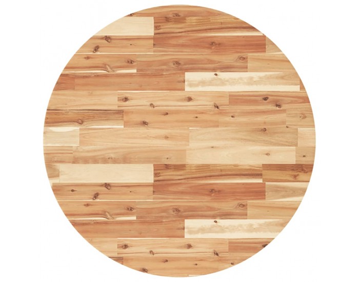 Sonata H Плот за маса, кръгъл, Ø80x4 см, акациево дърво масив