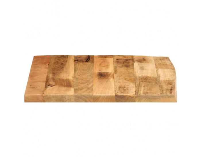 Sonata H Плот за маса, 40x40x2,5 см, жив ръб, грубо мангово дърво масив