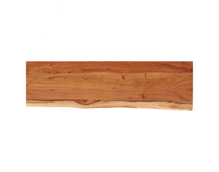 Sonata H Стенен рафт, 60x20x3,8см, правоъгълен, масив акация, жив ръб