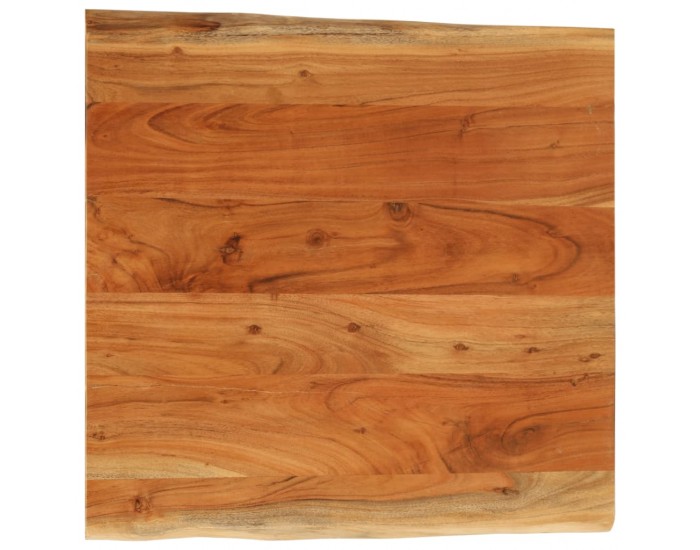 Sonata H Плот за маса, 40x40x3,8 см, квадратен, акация масив, жив ръб