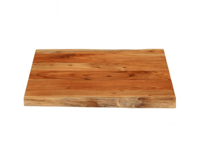 Sonata H Плот за маса, 40x40x3,8 см, квадратен, акация масив, жив ръб