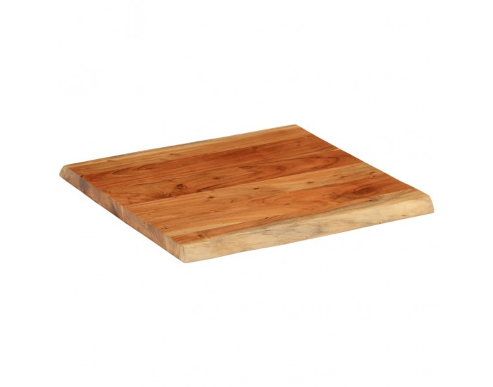 Sonata H Плот за маса, 40x40x3,8 см, квадратен, акация масив, жив ръб