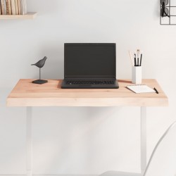 Sonata H Плот за маса 80x40x(2-4) см необработено масивно дърво жив ръб - Части за Маси