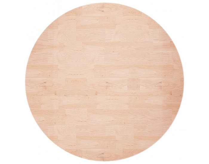 Sonata H Кръгъл плот за маса, Ø60x1,5 см, необработен дъб масив