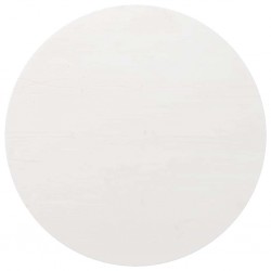 Sonata H Плот за маса, бял, Ø80x2,5 см, бор масив - Части за Маси