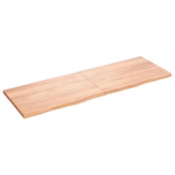 Sonata H Плот за маса светлокафяв 180x60x(2-4) см обработен масивен дъб - Части за Маси