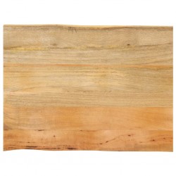 Sonata H Плот за маса, 70x60x2,5 см, жив ръб, масивно дърво манго - Части за Маси
