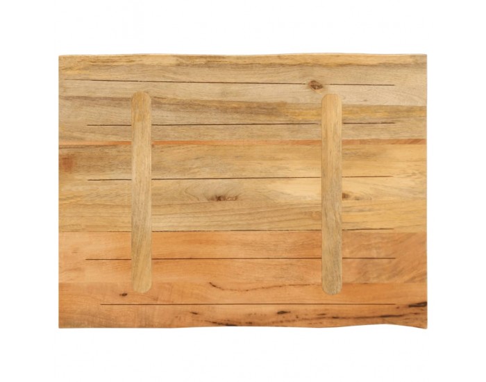 Sonata H Плот за маса, 90x60x2,5 см, жив ръб, масивно дърво манго