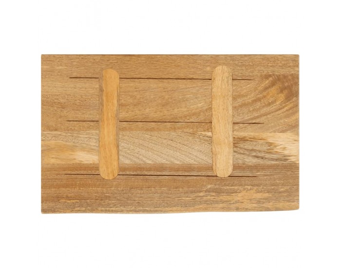 Sonata H Плот за маса, жив ръб, 50x40x2,5 см, масивно дърво манго