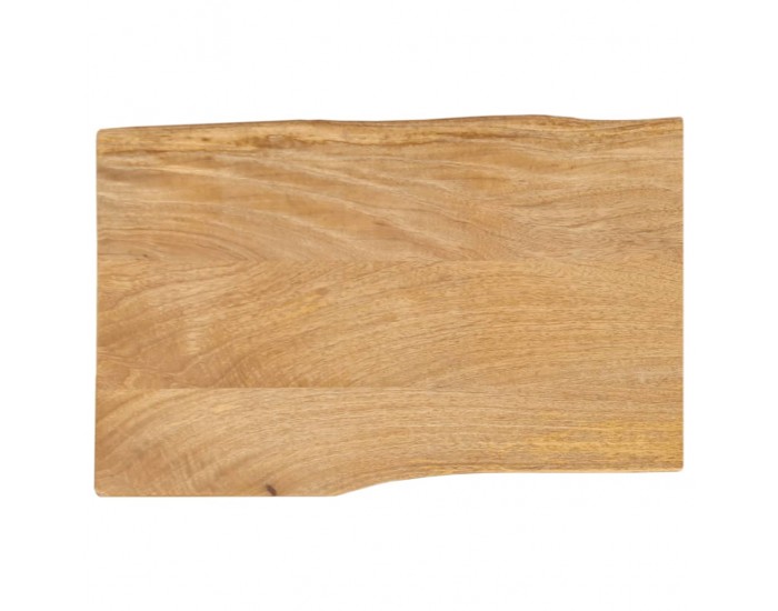 Sonata H Плот за маса, 50x40x2,5 см, жив ръб, масивно дърво манго