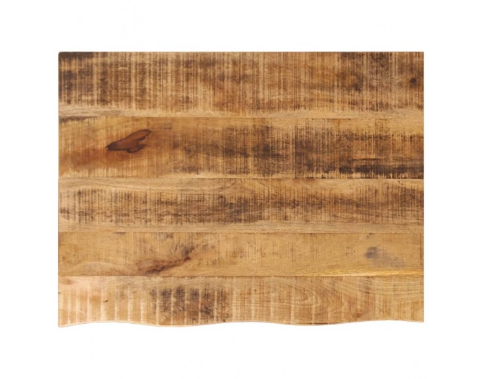 Sonata H Плот за маса, 90x60x2,5 см, жив ръб, грубо мангово дърво масив
