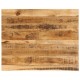 Sonata H Плот за маса, 90x80x3,8 см, жив ръб, грубо мангово дърво масив