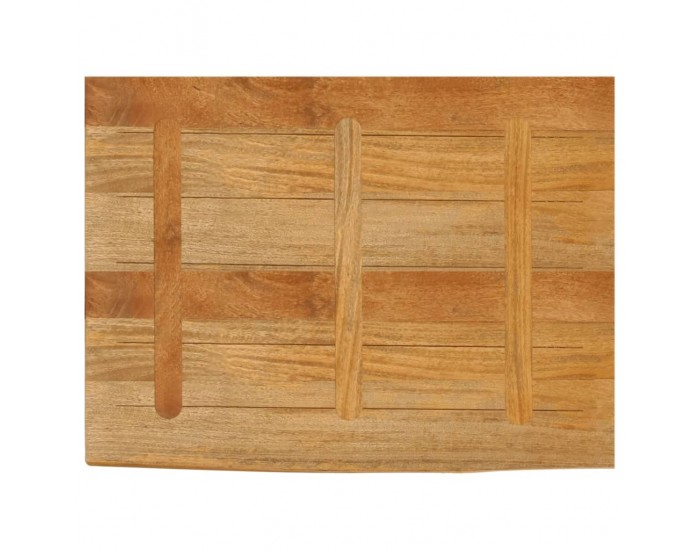 Sonata H Плот за маса, жив ръб, 90x60x2,5 см, масивно дърво манго