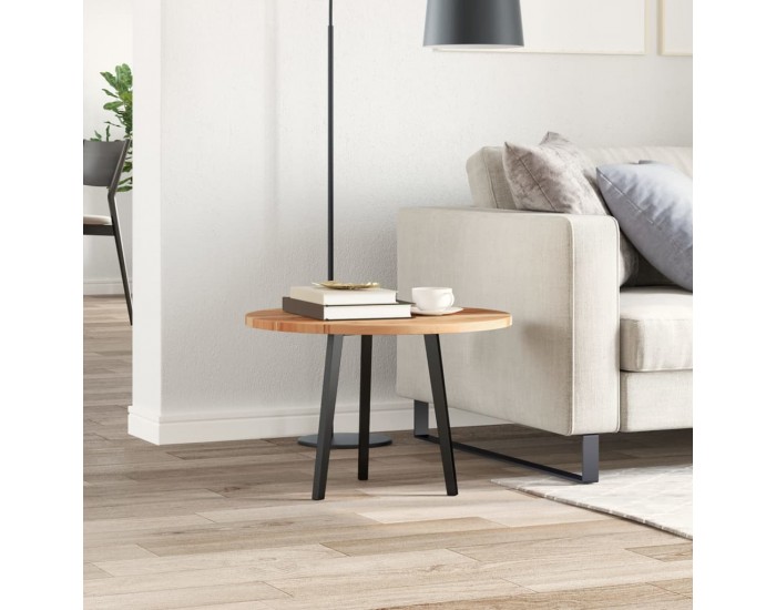 Sonata H Плот за маса, кръгъл, Ø60x2 см, акациево дърво масив