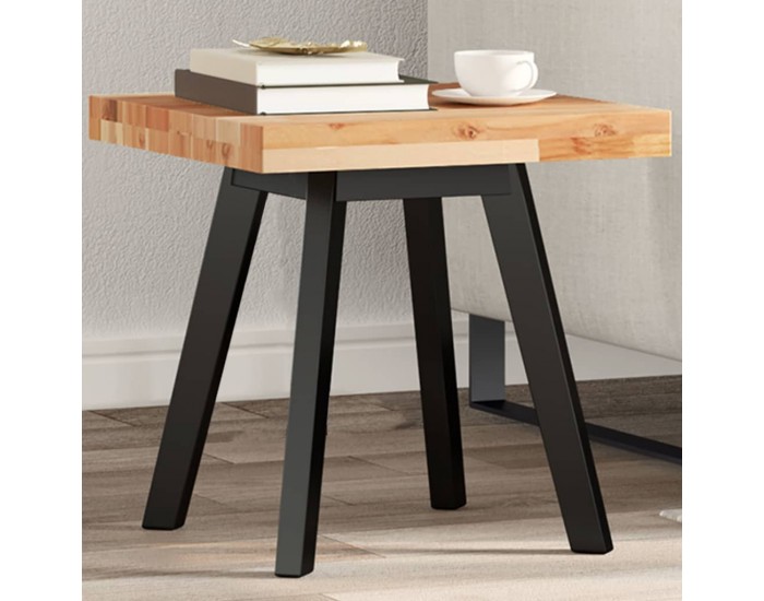 Sonata H Плот за маса квадратен 40x40x4 см масивна акация