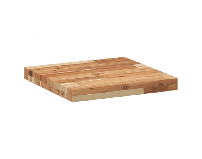 Sonata H Плот за маса квадратен 40x40x4 см масивна акация