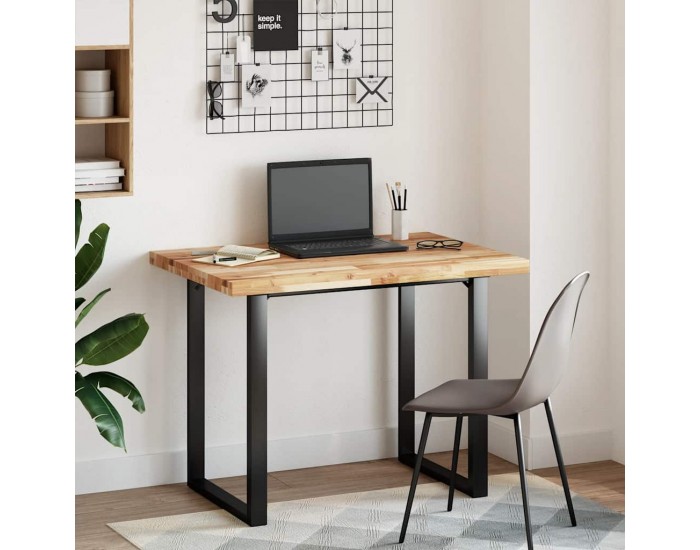 Sonata H Плот за маса, правоъгълен, 80x70x4 см, акация масив