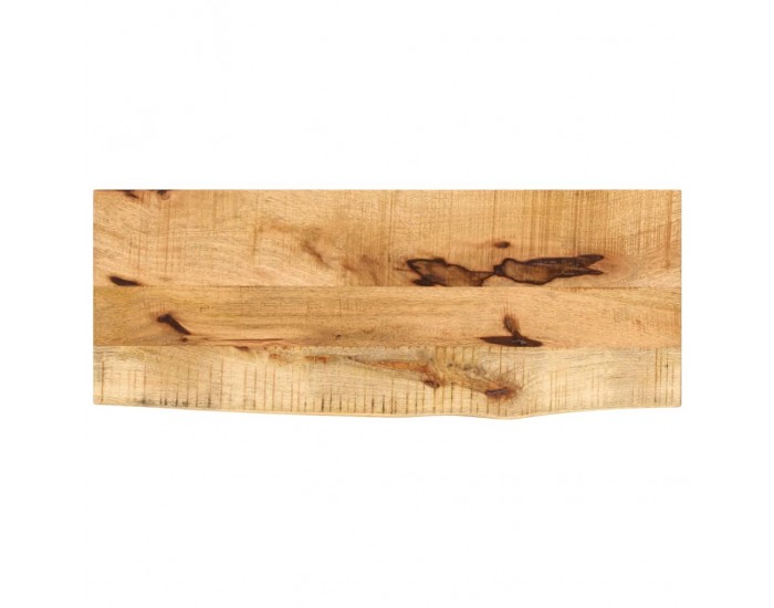 Sonata H Плот за маса, 70x20x3,8 см, жив ръб, грубо мангово дърво масив