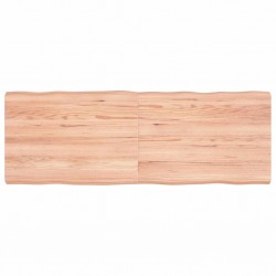 Sonata H Плот за маса светлокафяв 140x50x(2-6) см обработен масивен дъб - Части за Маси