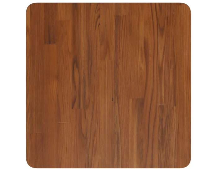Sonata H Квадратен плот за маса, тъмнокафяв, 50x50x1,5 см, дъб масив
