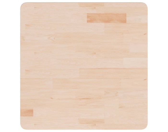 Sonata H Квадратен плот за маса, 60x60x1,5 см, необработен дъб масив