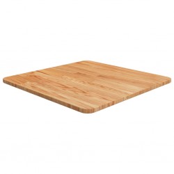 Sonata H Квадратен плот за маса, светлокафяв, 50x50x1,5 см, дъб масив - Части за Маси