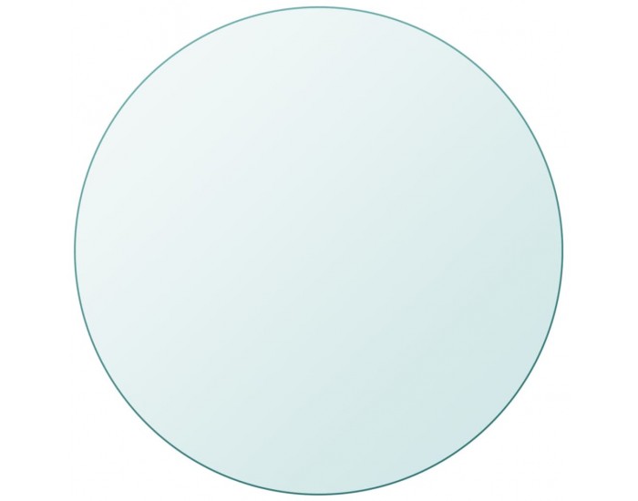 Sonata H Темпериран стъклен плот за кръгла маса, 400 мм