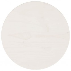 Sonata H Плот за маса, бял, Ø30x2,5 см, бор масив - Части за Маси