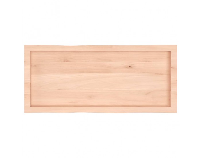 Sonata H Плот за маса 100x40x(2-6) см необработено масивно дърво жив ръб