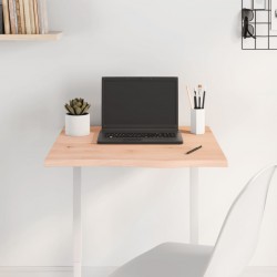 Sonata H Плот за маса, 60x60x2 см, необработен масивен дъб - Части за Маси