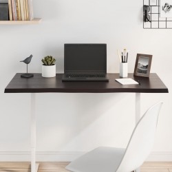 Sonata H Плот за маса тъмнокафяв 100x40x2 см обработен масивен дъб - Части за Маси