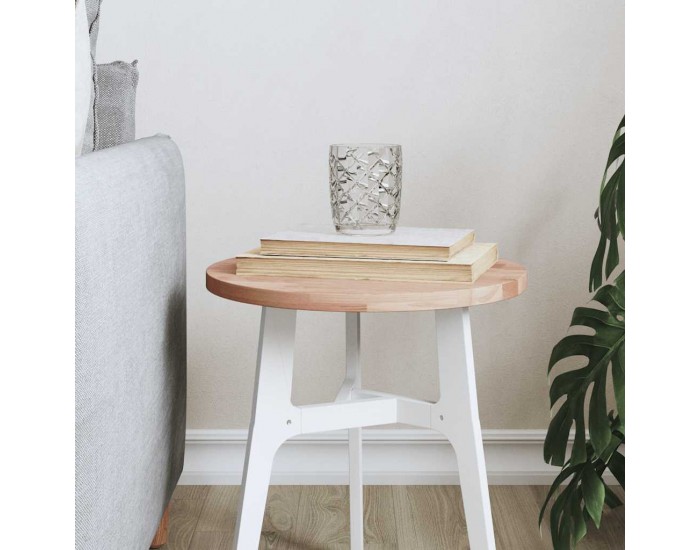 Sonata H Плот за маса Ø30x1,5 см кръгъл масивен бук