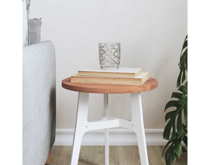 Sonata H Плот за маса Ø30x1,5 см кръгъл масивен бук