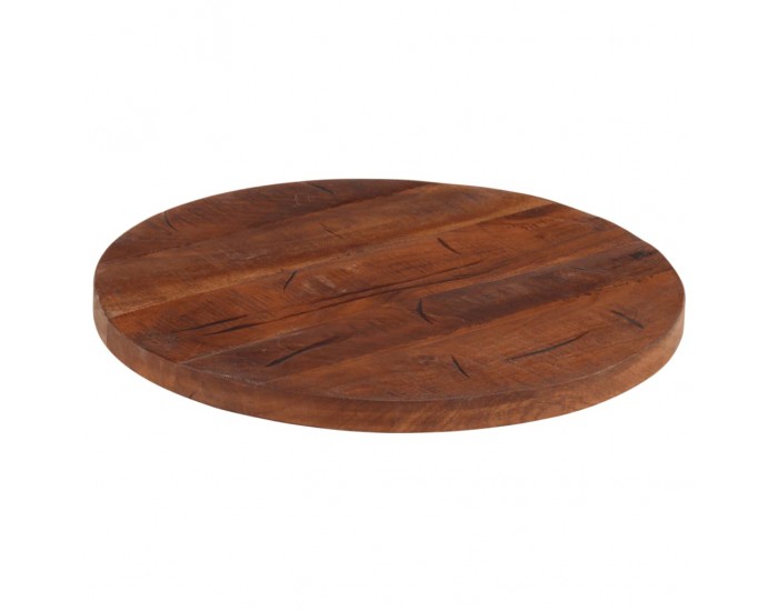 Sonata H Плот за маса Ø 50x3,8 см кръгъл масивна регенерирана дървесина