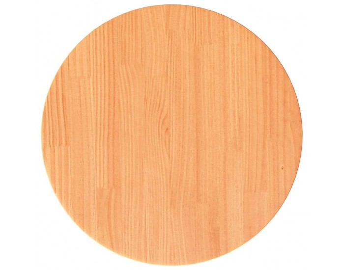 Sonata H Плот за маса, кръгъл, восъчнокафяв, Ø40x2,5 см, бор масив