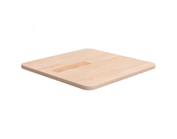 Sonata H Квадратен плот за маса, 40x40x1,5 см, необработен дъб масив