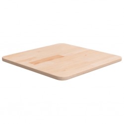 Sonata H Квадратен плот за маса, 40x40x1,5 см, необработен дъб масив - Части за Маси